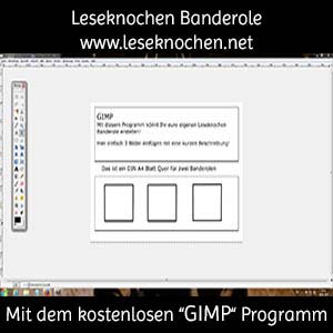 Banderole mit GIMP erstellen